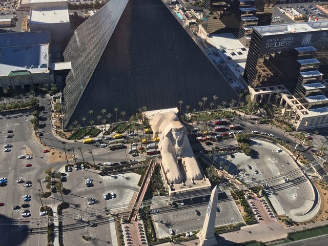 Possible hazardous materials incident at Luxor