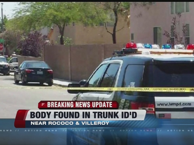 Body found in trunk of car identified