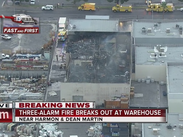 Fire destroy autism foundation�s warehouse near Las Vegas