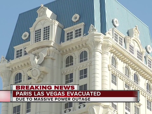 Update Power Fully Restored To Paris Las Vegas