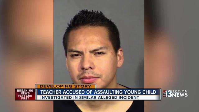 Teacher arrested for sexual assault of minor, lewdness - KTNV Las Vegas