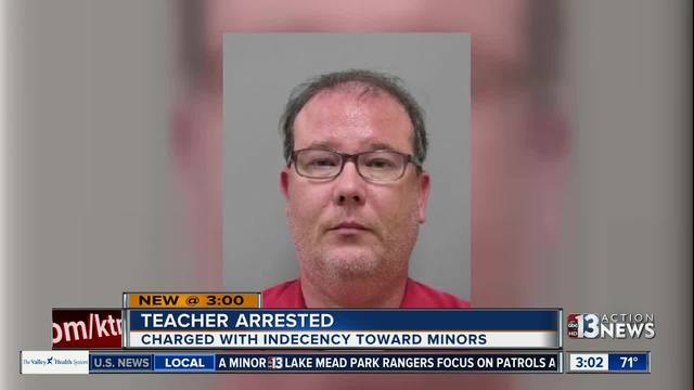 Henderson teacher arrested for indecent behavior - KTNV Las Vegas
