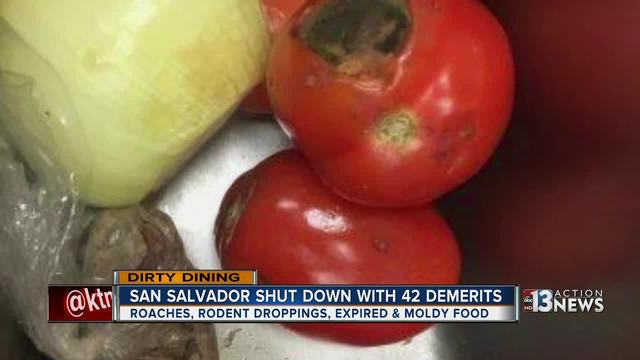 DIRTY DINING: Spoiled food and more at San Salvador - Story - KTNV Las Vegas