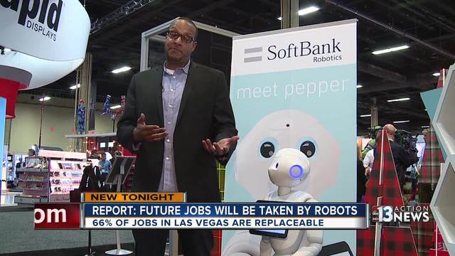 New report suggests robots will replace thousands of jobs - KTNV Las Vegas