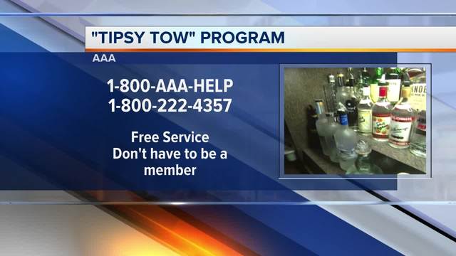 AAA Texas tipsy tow service 4th of July AAA Texas tipsy tow service 4th of July