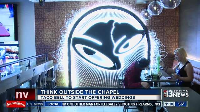 Win A Wedding At Taco Bell Cantina On Las Vegas Strip Ktnv Win A Wedding At Taco Bell Cantina On Las Vegas Strip Ktnv