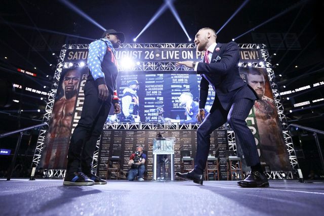 Enjoy the Mayweather-McGregor press tour
