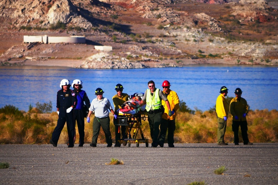 7 people injured in crash near Lake Mead on Saturday Las Vegas