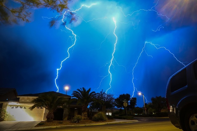 PHOTOS: Weather photos from around Las Vegas