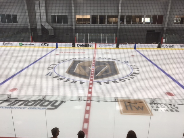 Golden Knights celebrate practice arena opening