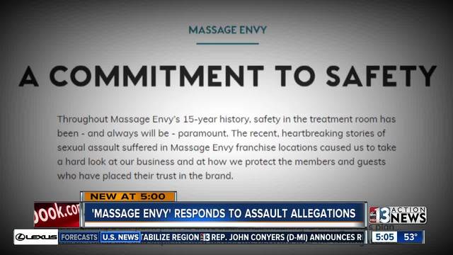 Massage Envy launches plan to prevent sexual assault - KTNV.com Las Vegas