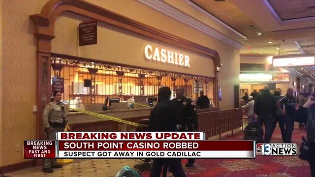 Police searching for woman who robbed South Point casino cage