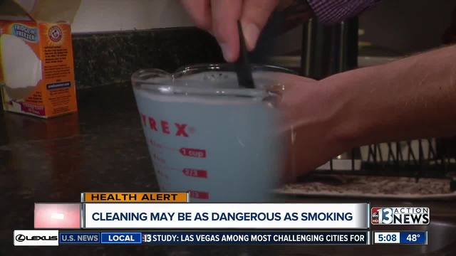 Cleaning Sprays As Harmful As Heavy Smoking For Women's Lungs