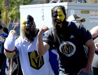 PHOTOS: Local fans show Golden Knights spirit