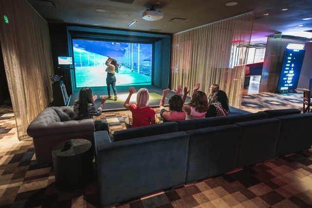 Topgolf Swing Suite Opening At M Resort On Las Vegas Strip